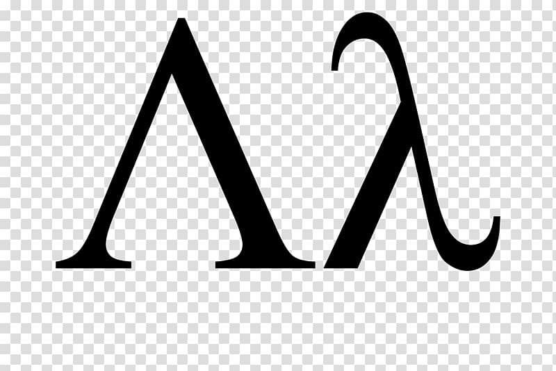 Lambda Greek alphabet Letter Lamedh, symbol transparent background PNG clipart