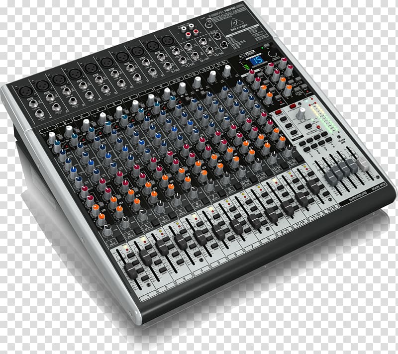 Behringer Xenyx X2442USB Audio Mixers Behringer Mixer Xenyx, USB transparent background PNG clipart