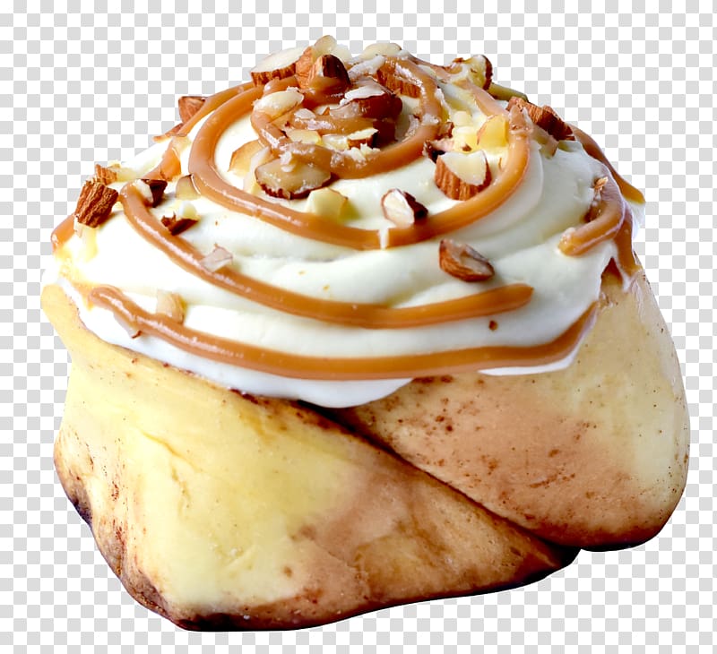 Cinnamon roll FamilyMart Ice cream Dessert Convenience Shop, milk cinnamon rolls transparent background PNG clipart