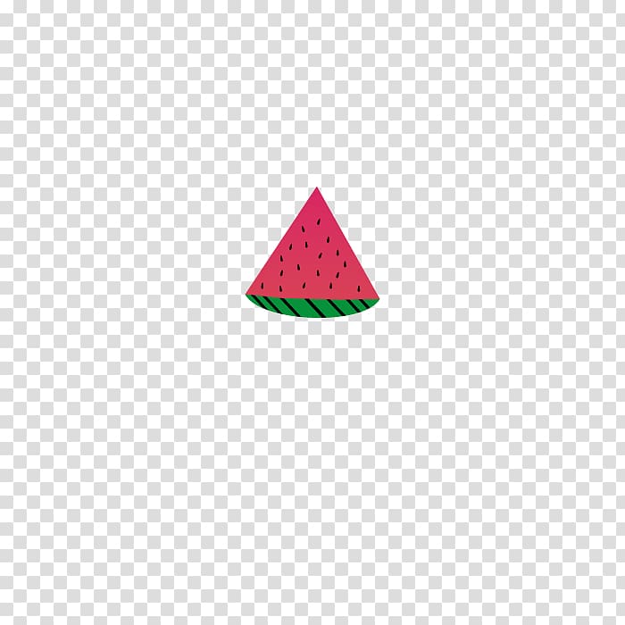 Red Triangle Pattern, Creative cartoon watermelon transparent background PNG clipart