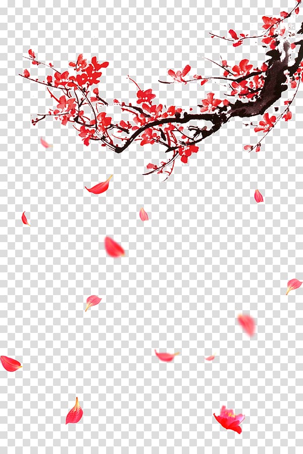 Plum blossom Portable Network Graphics graphics Design, ppt transparent background PNG clipart