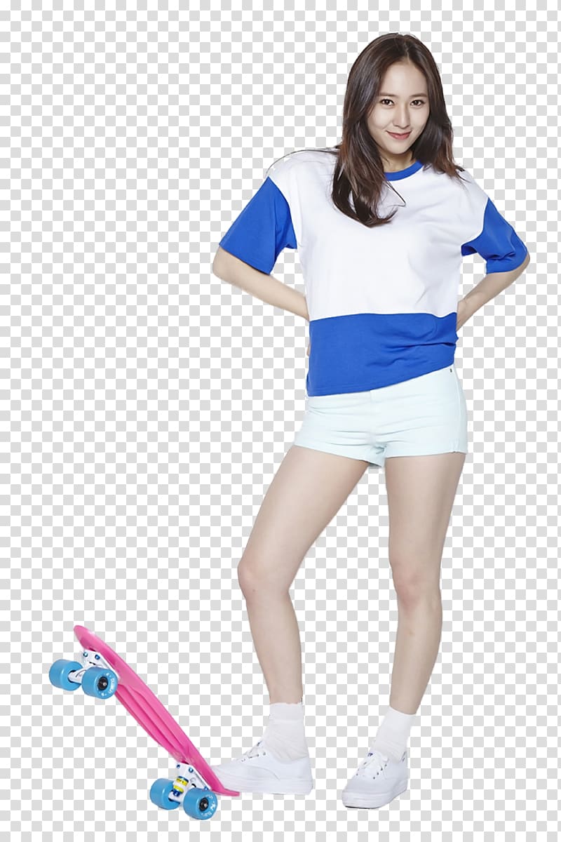 Krystal Jung South Korea Unexpected Love f(x) Cheerleading Uniforms, others transparent background PNG clipart