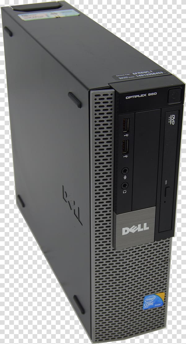 Computer Cases & Housings Dell OptiPlex Desktop Computers Small form factor, Computer transparent background PNG clipart