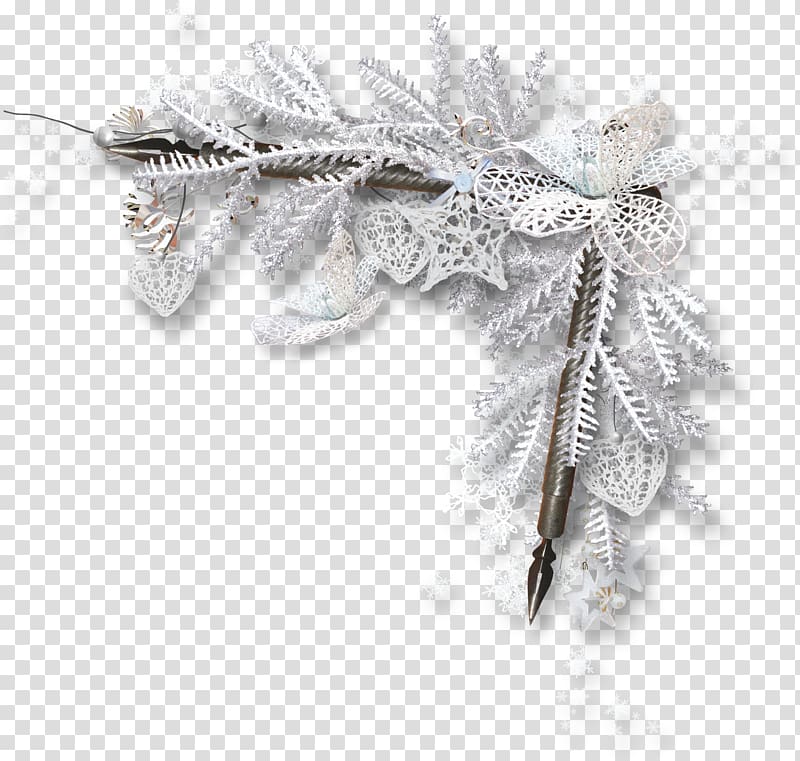 Christmas frame Snowflake, Foliage pen transparent background PNG clipart