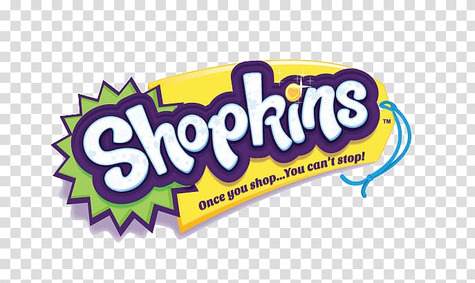 Shopkins Logo Toy Grocery store Label, Shopkins logo transparent background PNG clipart