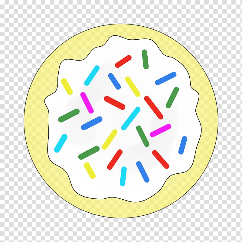 Frosting & Icing Chocolate chip cookie Sugar cookie Biscuits , sprinkles transparent background PNG clipart