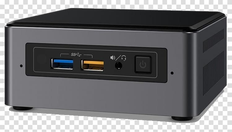 Intel NUC NUC7i5BNH Kaby Lake Next Unit of Computing Intel Core i5, Small Form Factor transparent background PNG clipart