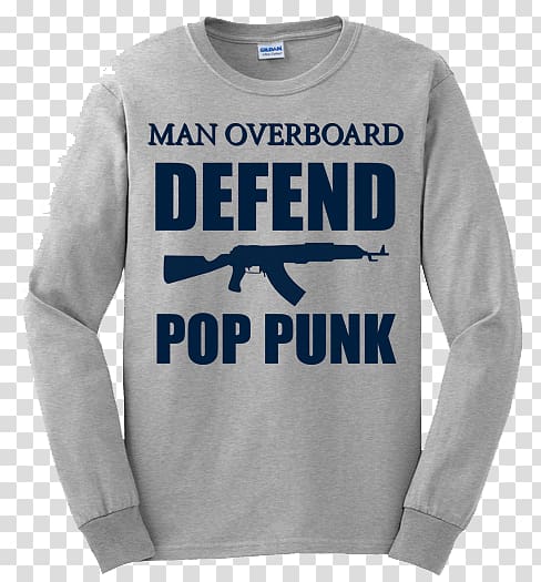 Pop punk Punk rock Man Overboard Musical ensemble Warped Tour, T-shirt transparent background PNG clipart