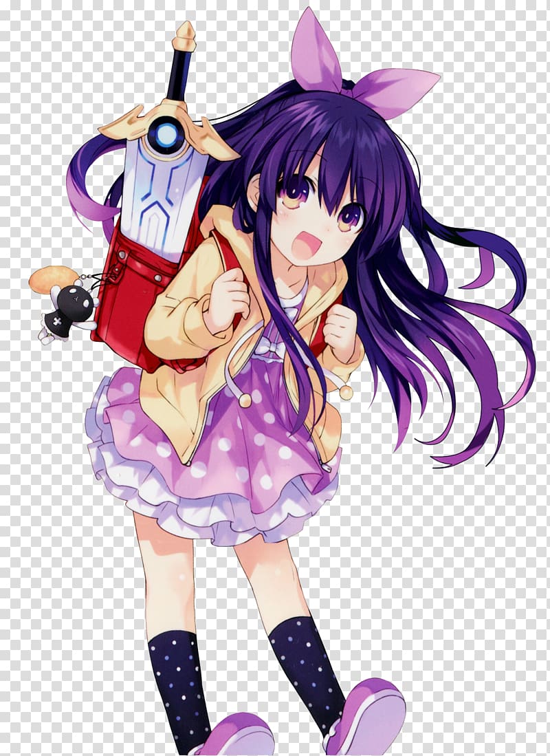 Date A Live Anime Drawing Original video animation Nendoroid, Anime transparent background PNG clipart