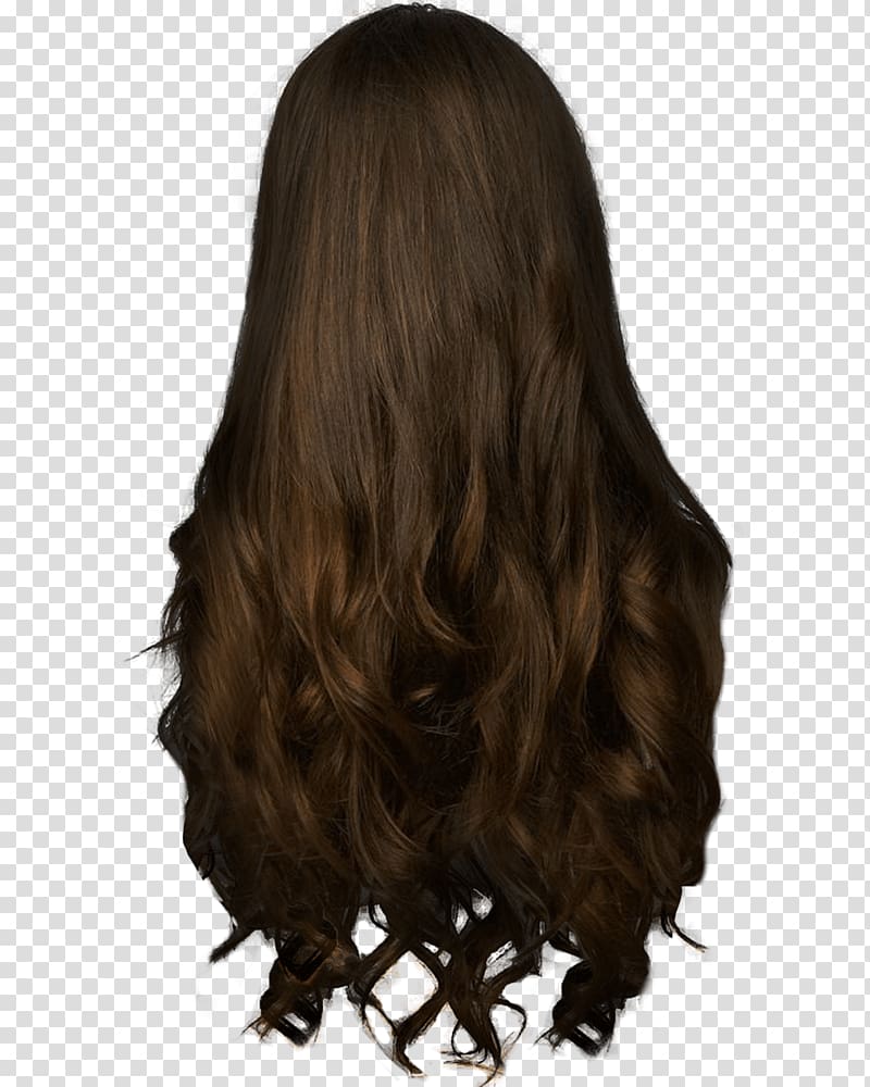 Black hair Long hair Hairstyle, Women Hair transparent background PNG clipart