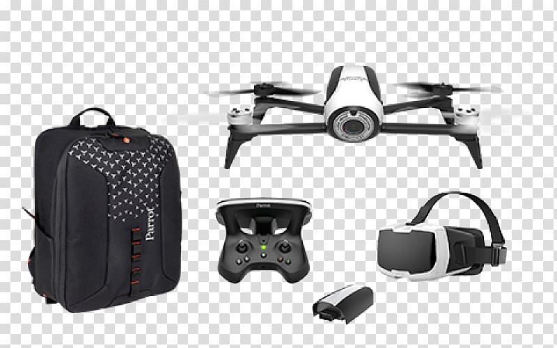 Parrot Bebop 2 Parrot Bebop Drone First-person view Unmanned aerial vehicle, parrot transparent background PNG clipart