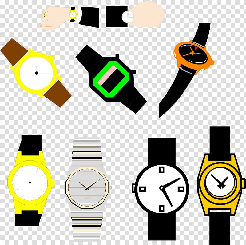 Watch , Variety of electronic watches mechanical watches transparent background PNG clipart