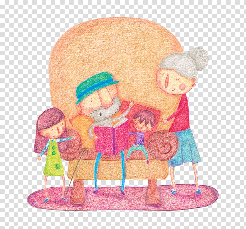 Cuentos para leer con los abuelos. Y abuelas Book Short story grandfather Reading, book transparent background PNG clipart