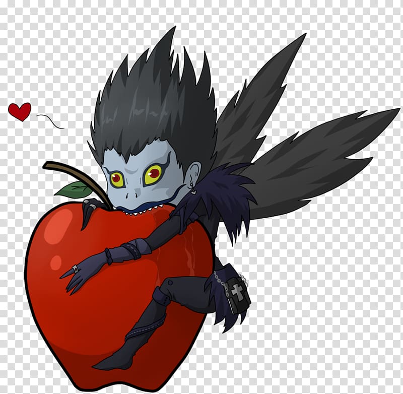 Ryuk Light Yagami Death Note Another Note: The Los Angeles BB Murder Cases Misa Amane Rem, death transparent background PNG clipart