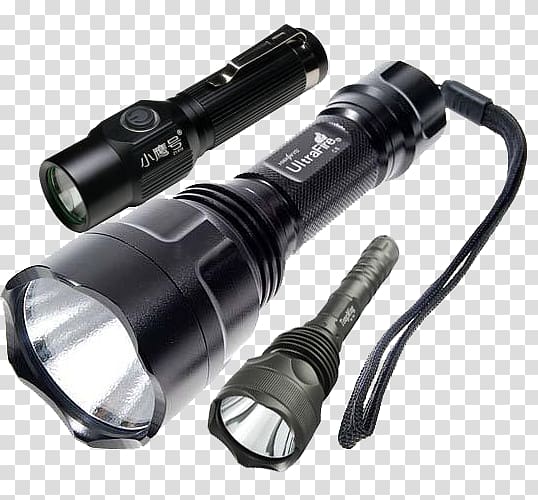 Flashlight Battery charger Cree Inc. Light-emitting diode, Space saving torch transparent background PNG clipart