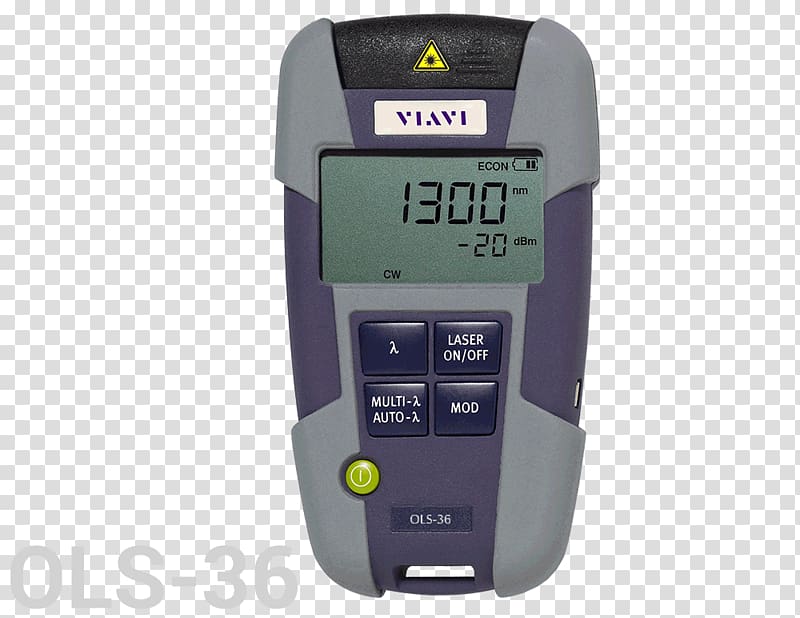 Light Optics Viavi Solutions Optical fiber Optical power meter, light source transparent background PNG clipart