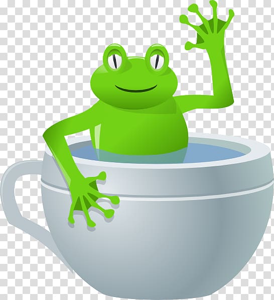 Teacup Frog , Burgundy Frog transparent background PNG clipart