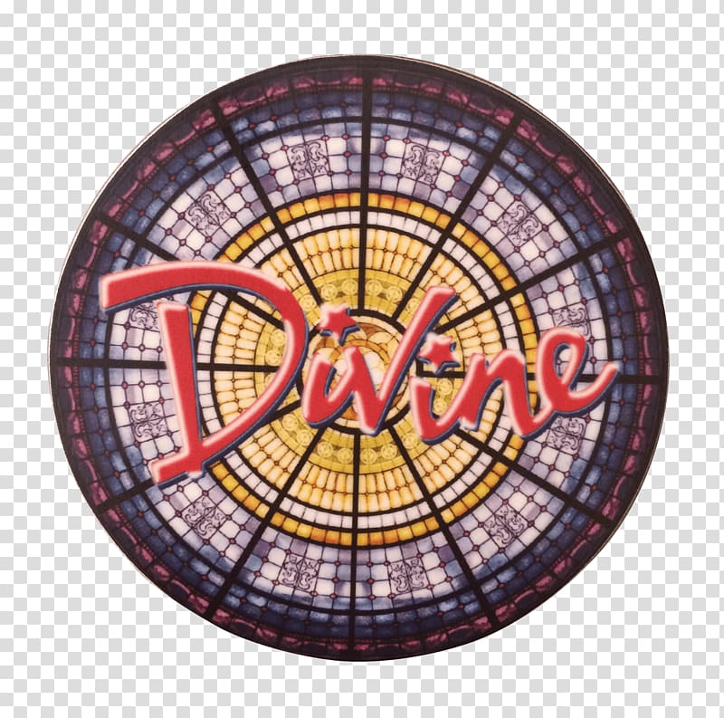 Stained glass Material Circle Dallas Area Rapid Transit, glass transparent background PNG clipart