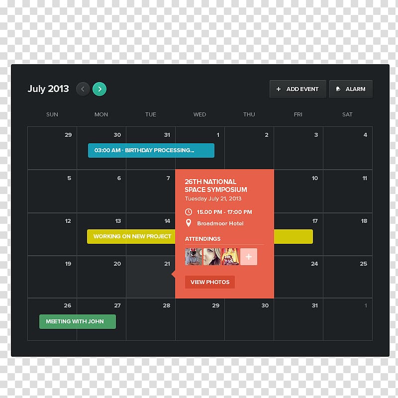 User interface design Flat design Metro, Calendar pages transparent background PNG clipart