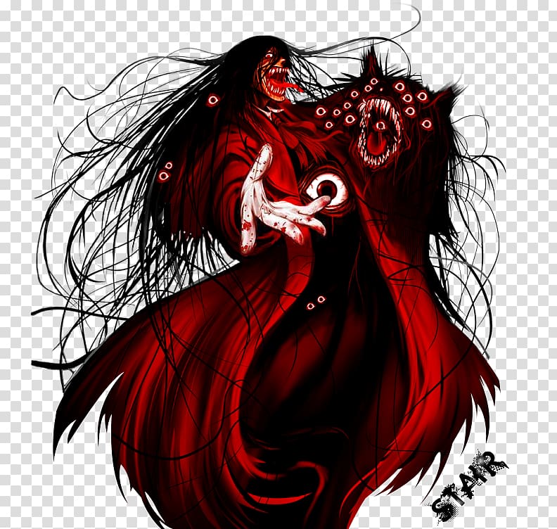 Alucard Integra Hellsing Seras Victoria Abraham Van Helsing, others transparent background PNG clipart