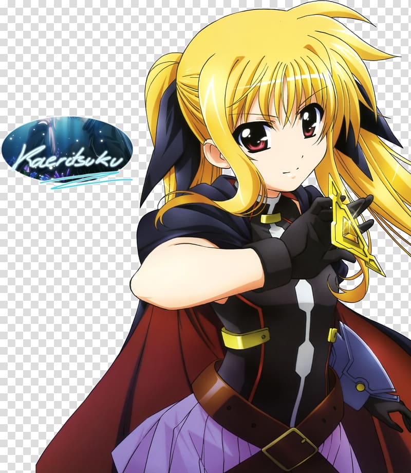 Fate Testarossa Nanoha Takamachi Fate/stay night Fate/Zero Saber, Anime transparent background PNG clipart