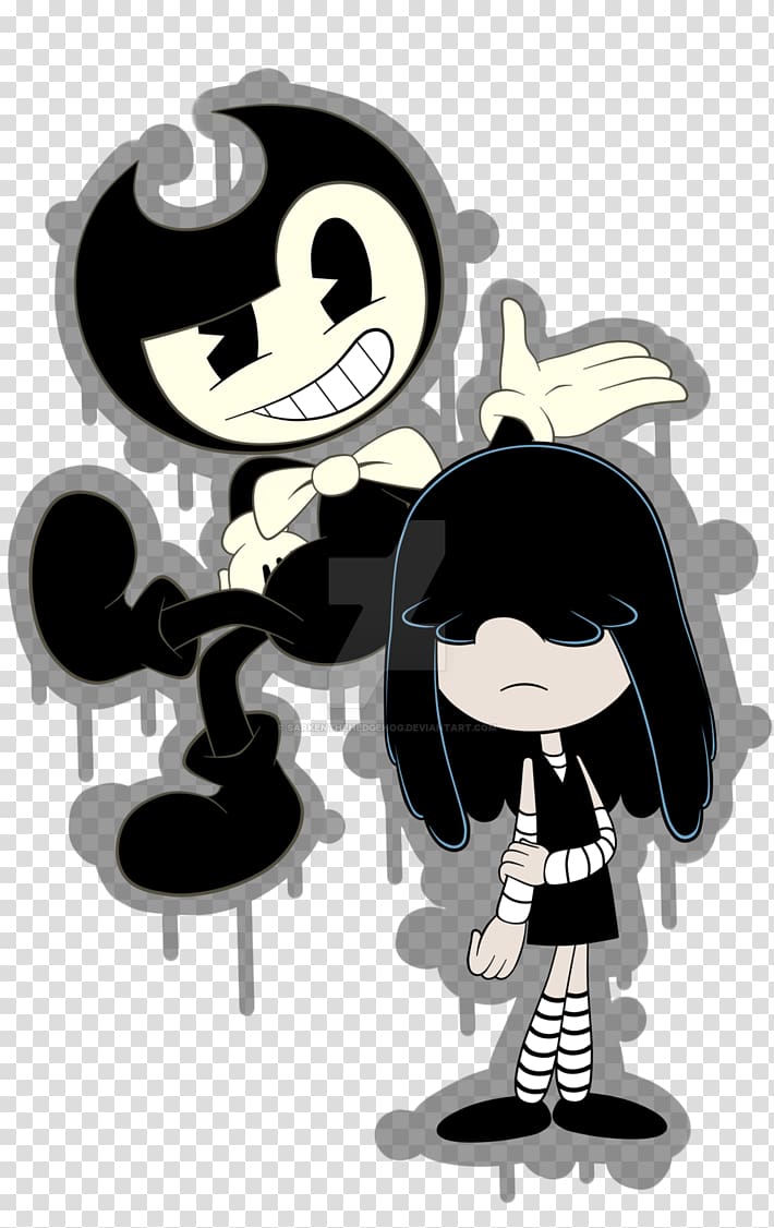 Bendy and the Ink Machine Lucy Loud Lori Loud Drawing Five Nights at Freddy\'s, transparent background PNG clipart