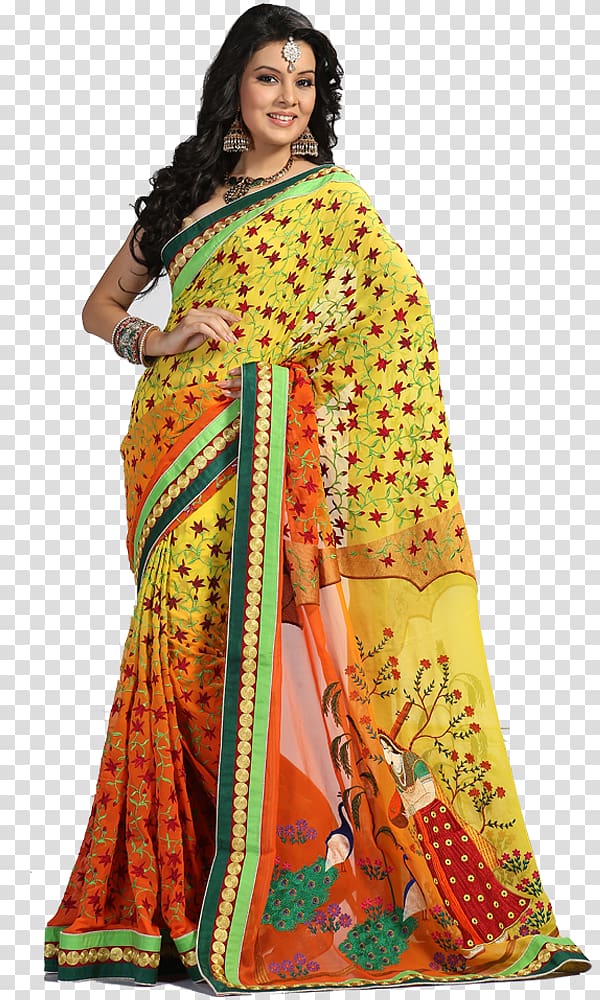 Sari Zari Jamdani Blouse Clothing, dress transparent background PNG ...