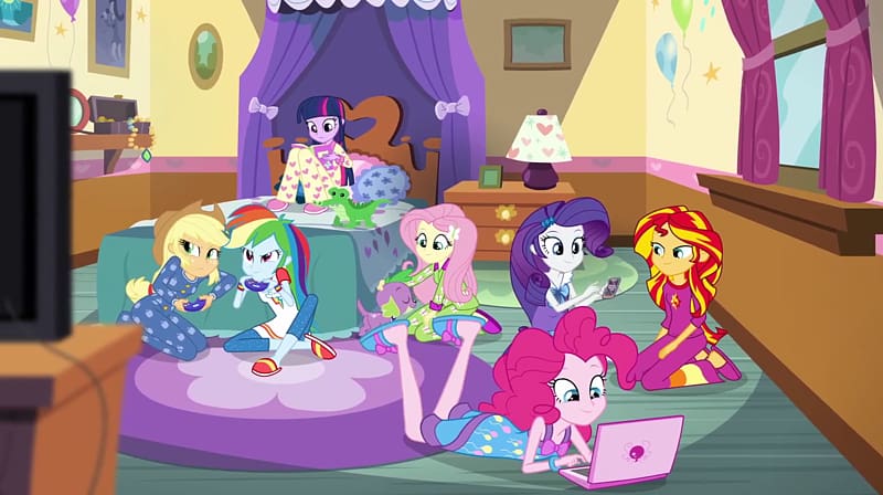 Pinkie Pie Twilight Sparkle Applejack Rainbow Dash Rarity, Slumber Party transparent background PNG clipart