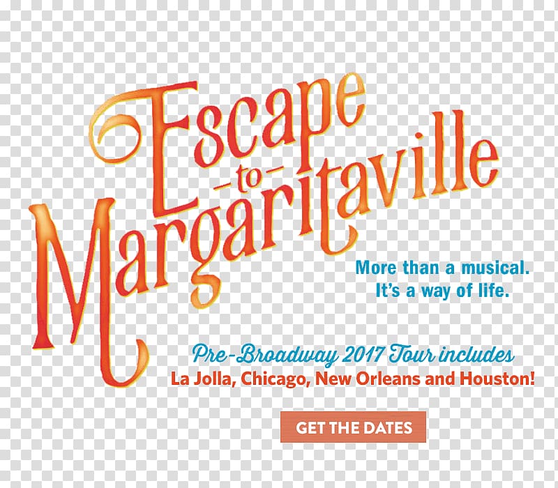 Escape to Margaritaville Marquis Theatre Broadway theatre Musical theatre, Urban Meyer transparent background PNG clipart