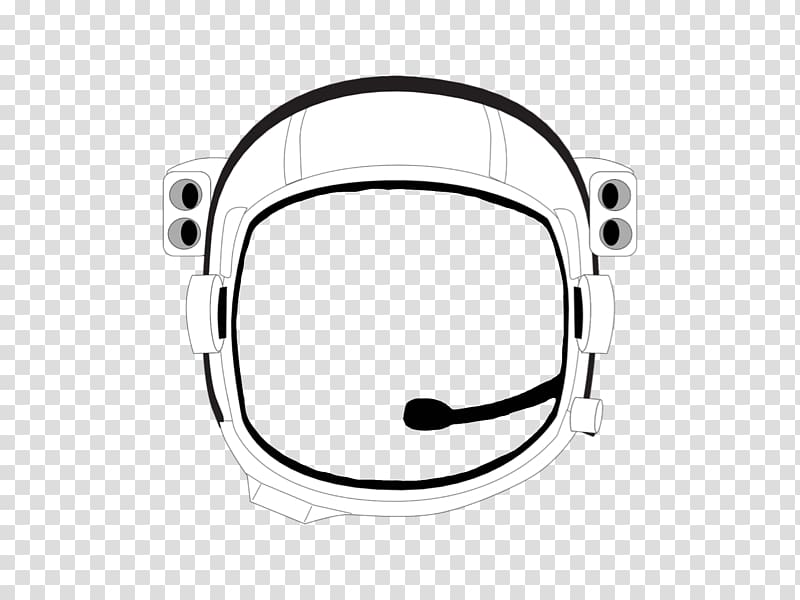 Drawing Astronaut , BlackAndWhite transparent background PNG clipart