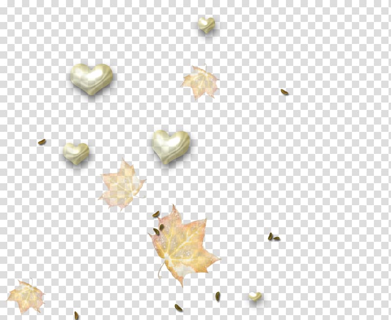 Leaf Peach Desktop , Floating Heart leaves transparent background PNG clipart