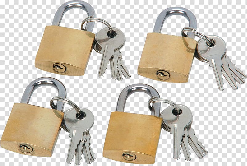 Padlock transparent background PNG clipart