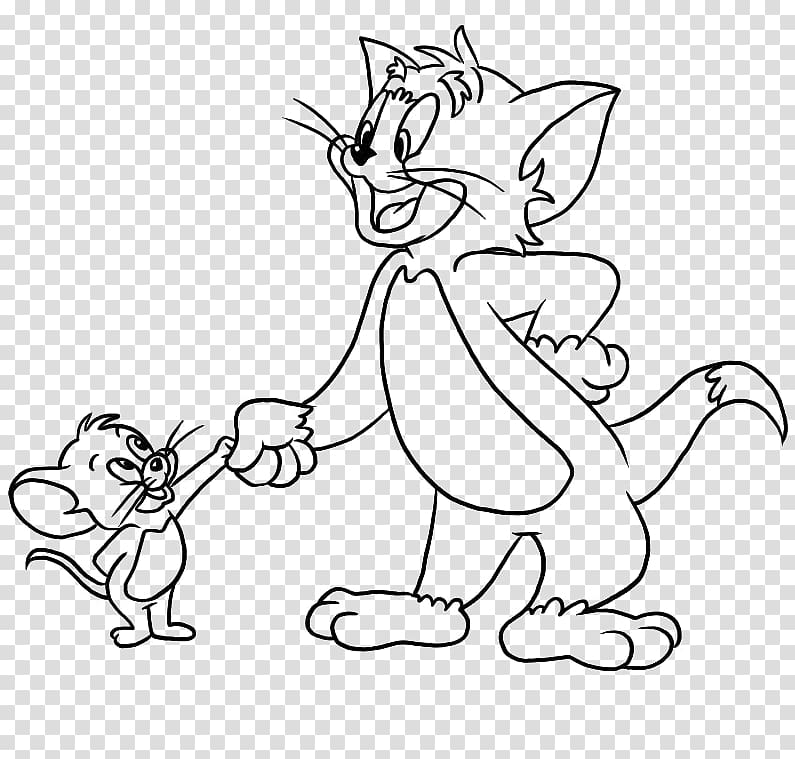 Tom Cat tom and jerry coloring Coloring book, pj masks transparent background PNG clipart