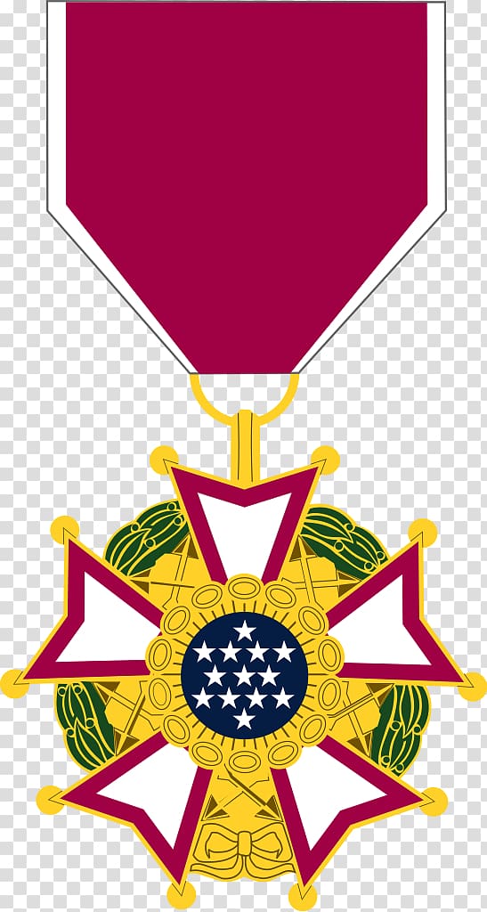 United States Armed Forces Legion of Merit Military awards and decorations Medal, ribbons transparent background PNG clipart