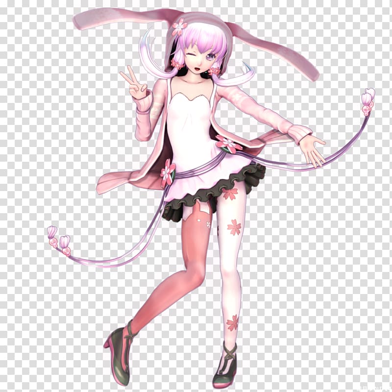 Digital art Yuzuki Yukari Mangaka, Ahsoftware transparent background PNG clipart