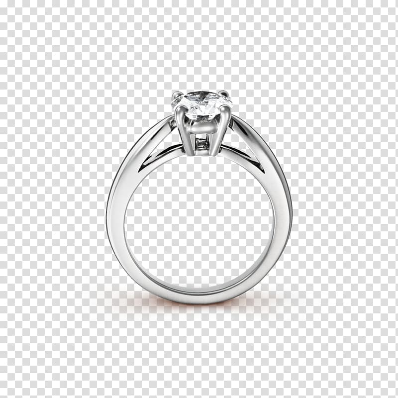 Engagement ring Jewellery Solitaire Wedding ring, ring transparent background PNG clipart