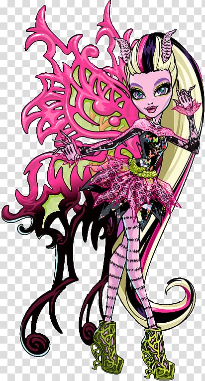 Monster High Freaky Fusion Bonita Femur Doll Barbie Toy, doll transparent background PNG clipart