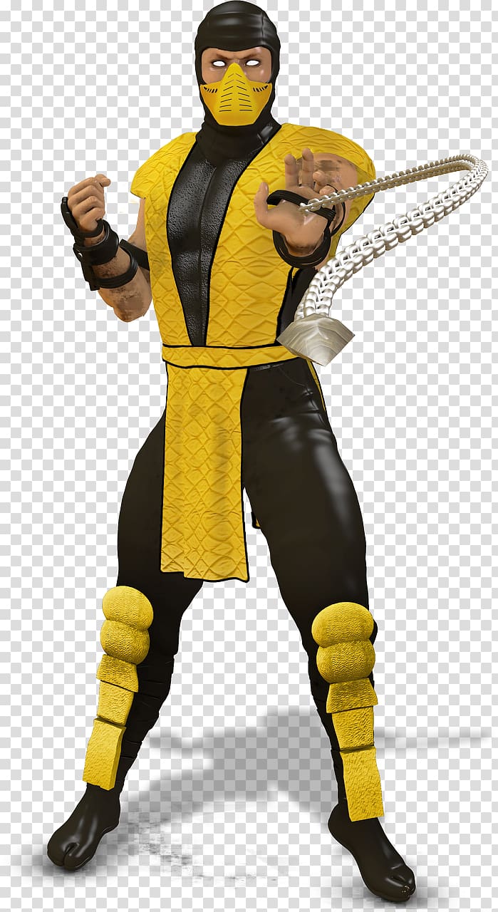 Mortal Kombat II Scorpion NetherRealm Studios M.U.G.E.N, Scorpion transparent background PNG clipart