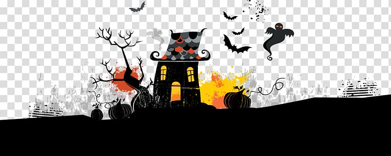 Halloween , Halloween Poster , horror cabin transparent background PNG clipart