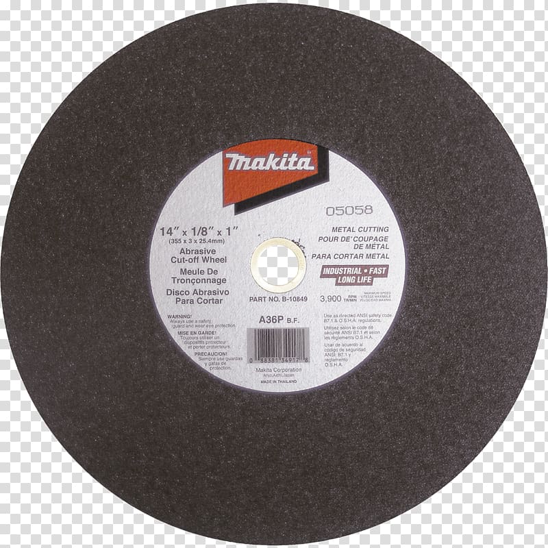 Abrasive saw Cutting Makita Metal Grinding wheel, others transparent background PNG clipart