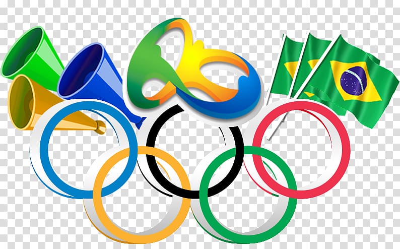 2016 Summer Olympics opening ceremony Rio de Janeiro 2018 Winter Olympics Team of Refugee Olympic Athletes, Rio Olympic Games logo transparent background PNG clipart