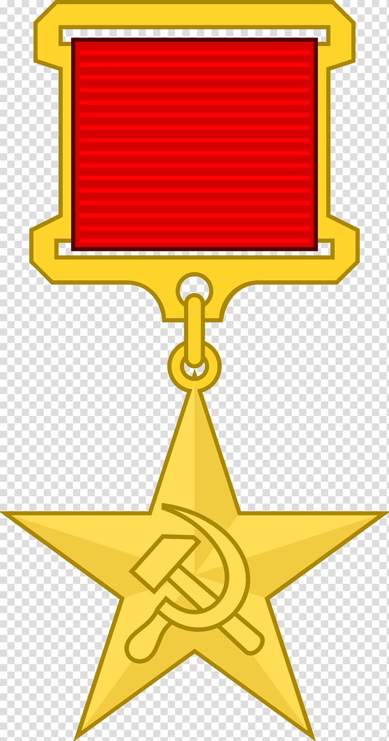 Hero of the Soviet Union Russia Hero of Socialist Labour, medal transparent background PNG clipart