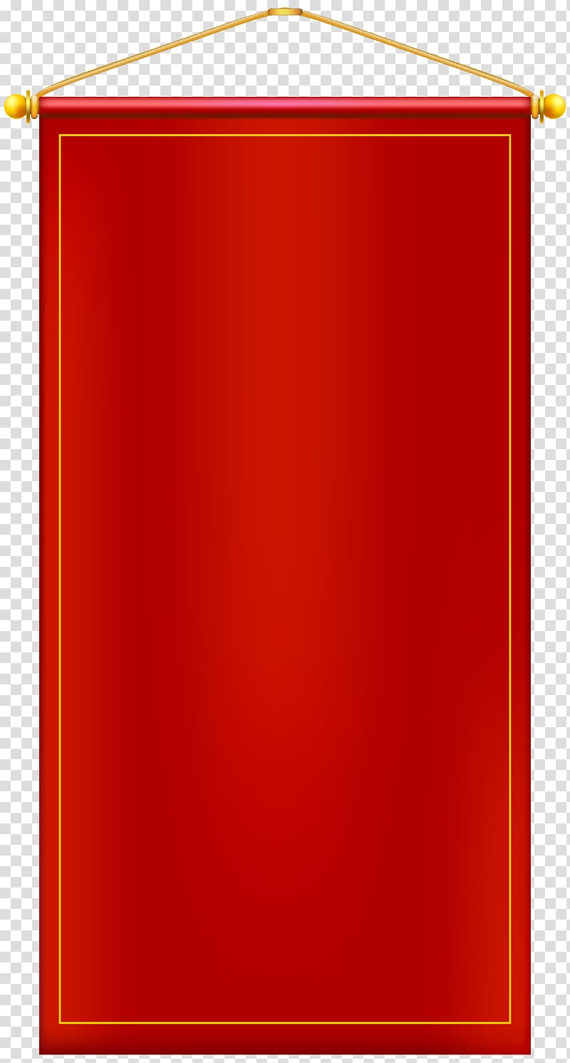 red scroll, file formats Lossless compression, Vertical Red Banner transparent background PNG clipart