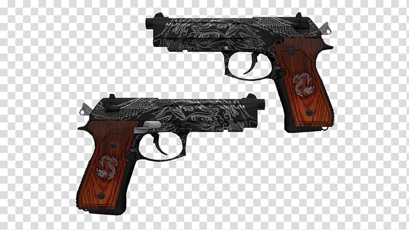 Counter-Strike: Global Offensive Dual Berettas Video game Weapon, b. transparent background PNG clipart