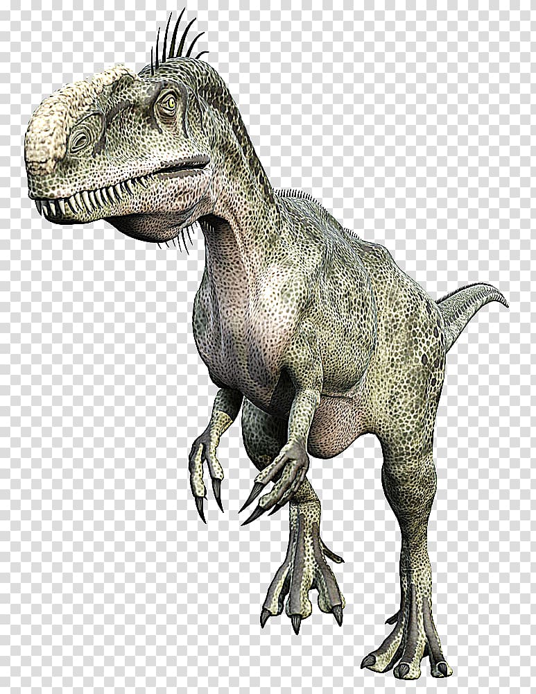 green and gray dinosaur 3D art, Carnivores: Dinosaur Hunter Tyrannosaurus Ceratosaurus Sticker, Dinosaur transparent background PNG clipart