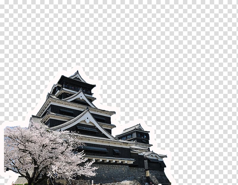 Kumamoto Castle Europe Cherry blossom Teaching English as a second or foreign language, Building cherry transparent background PNG clipart