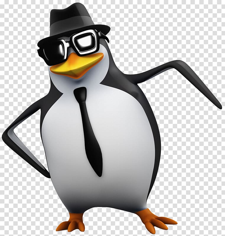 Original Penguin Pork pie hat Sunglasses, madagascar penguins transparent background PNG clipart