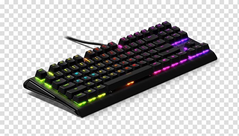 Computer keyboard SteelSeries Apex M750 English SteelSeries Apex M750 Français Steelseries APEX M750 USB QWERTY UK English Black, Plan De Codage Clavier transparent background PNG clipart