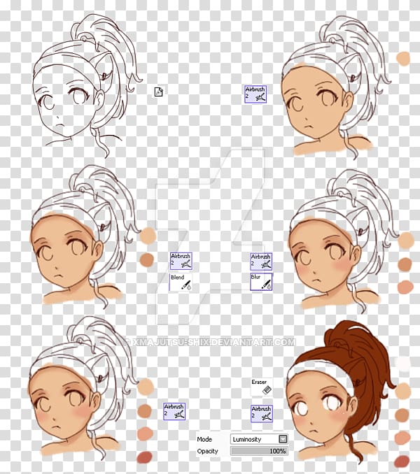 TUTORIAL] How to Color Anime Skin! 