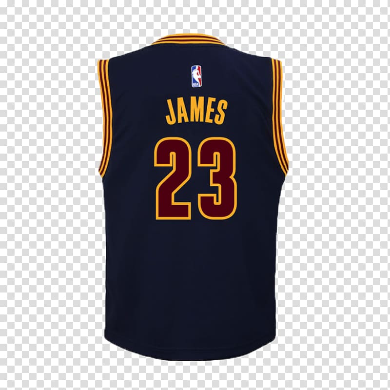T-shirt Cleveland Cavaliers Jersey Sleeve, lebron james transparent background PNG clipart